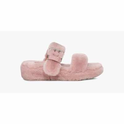 Chinelos UGG Fuzz Yeah Mulher Rosa | PT-IAKRH